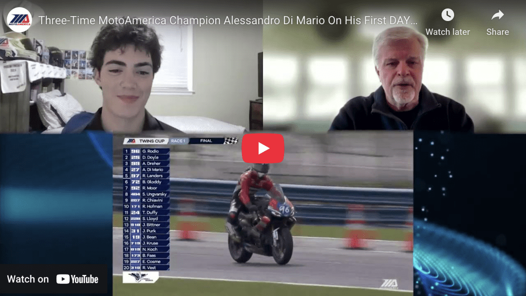 Read more about the article Three-Time MotoAmerica Champion Alessandro Di Mario Is Ready For His First DAYTONA 200